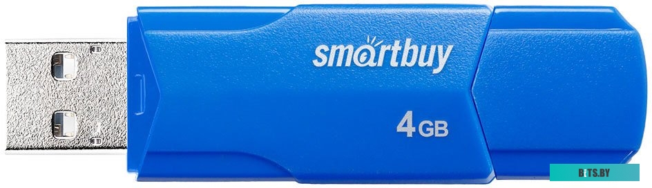 USB Накопитель (Флешка) Smartbuy Drive 4Gb  CLUE Blu SB4GBCLU-BU