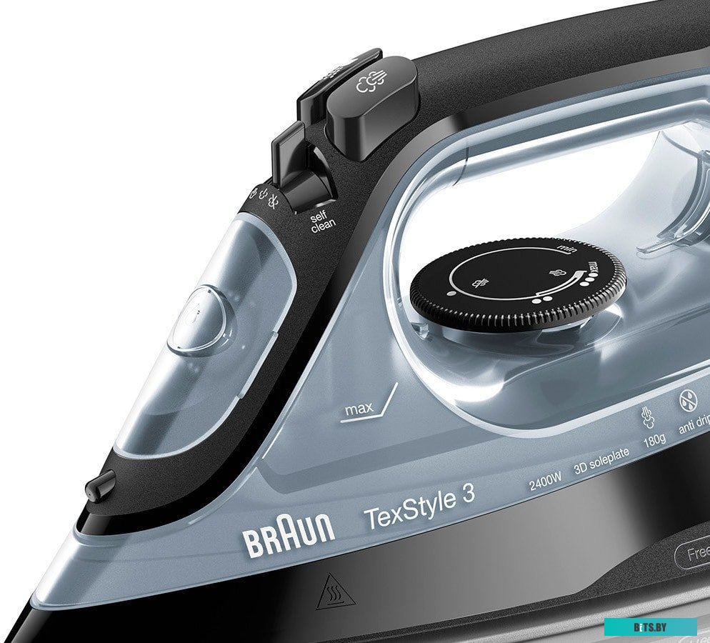 SI3055BK Утюг Braun SI3055BK 2400Вт серый/черный