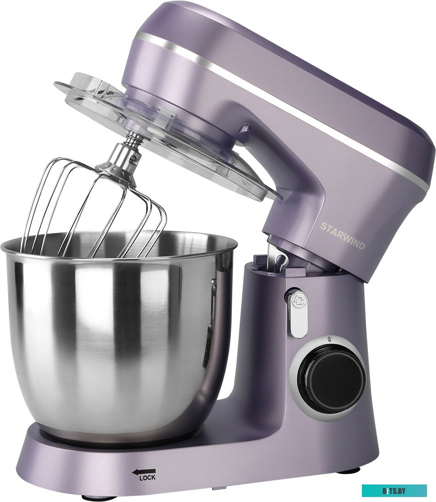 SPM6162 Миксер планетарный Starwind SPM6162 1300Вт лавандовый