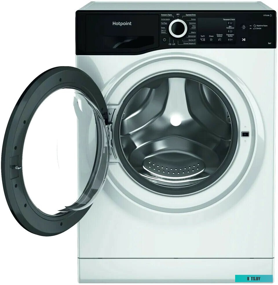 869991644660 Стиральная машина Hotpoint NSB 6015 ZK V RU класс: A загр.фронтальная макс.:6кг белый