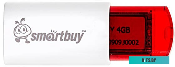 USB Накопитель (Флешка) Smartbuy 4GB CLUE White SB4GBCLU-W