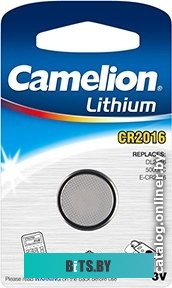 Батарейки Camelion CR2016 1 шт. CR2016-BP1B