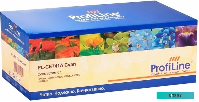 Картридж ProfiLine PL-CE741A-C (аналог HP 307A (CE741A))
