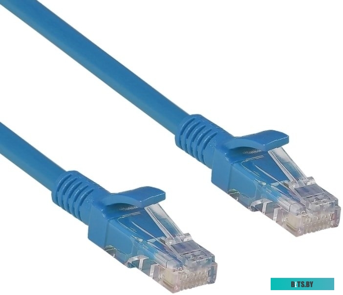 Патч-корд ExeGate UTP-RJ45-RJ45-5e-3M-BL 3м синий EX258680RUS