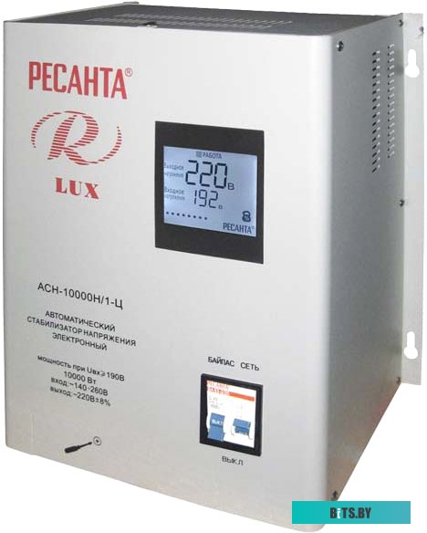 Стабилизатор напряжения Ресанта Lux АСН-10000Н/1-Ц