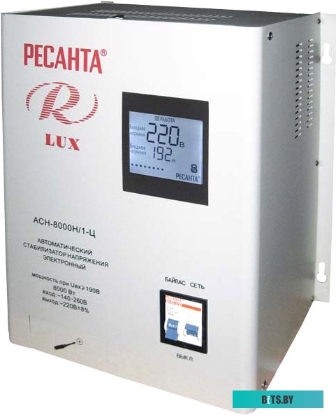 Стабилизатор напряжения Ресанта Lux АСН-8000Н/1-Ц