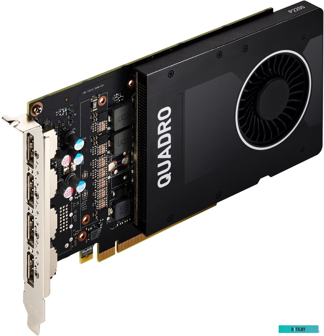 Видеокарта PNY Nvidia Quadro P2200 5GB GDDR5X VCQP2200-SB