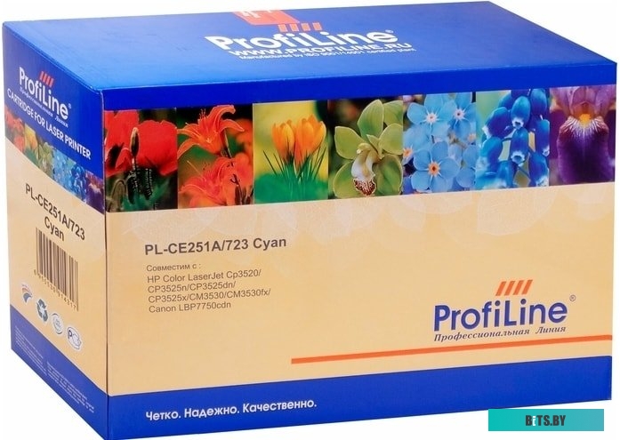 Картридж ProfiLine PL-CE251A/723-C (аналог HP CE251A, Canon 723)