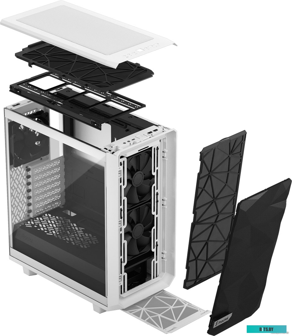Корпус Fractal Design Meshify 2 Compact Clear Tempered Glass FD-C-MES2C-05