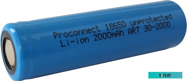 Аккумуляторы PROconnect 18650 2000mAh <30-2000>