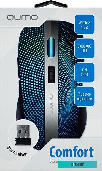 Мышь QUMO Comfort M18 <22192>