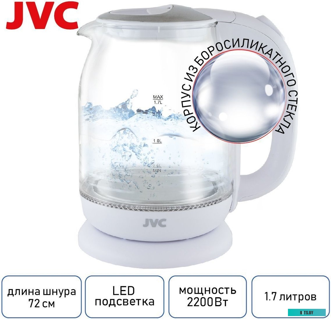 JVC JK-KE1510 (белый)