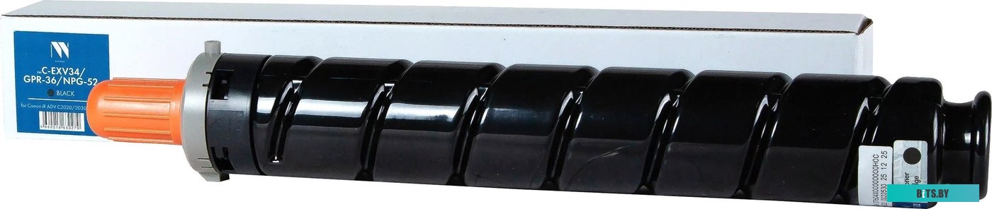 NV-CEXV34/GPR36/NPG52BK Тонер-картридж NVP совместимый NV-C-EXV34/GPR-36/NPG-52 Black для Canon iR ADV C2020/2030/2220 (23000k)
