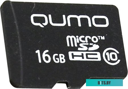 Карта памяти Qumo microSDHC QM16GMICSDHC10NA 16GB