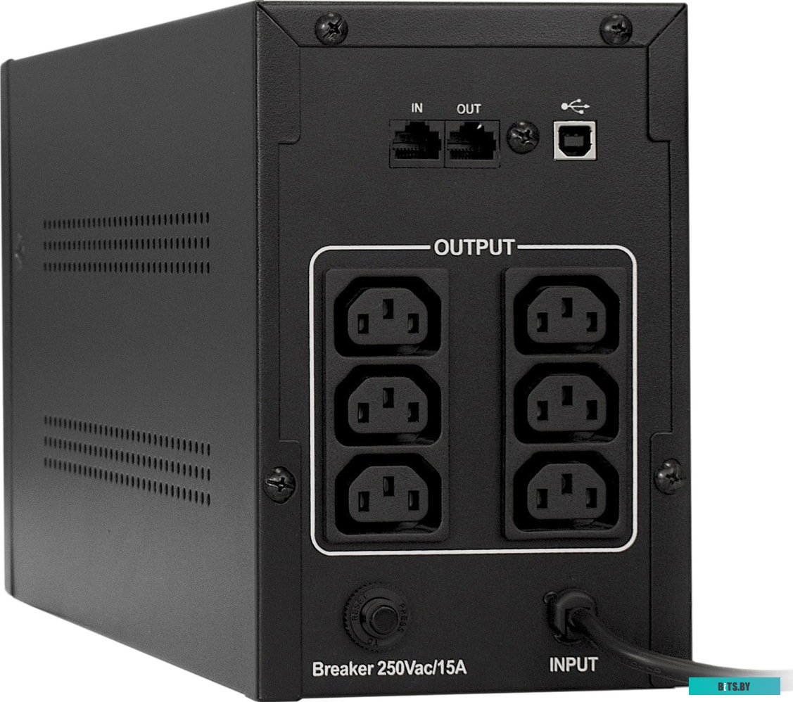 Источник бесперебойного питания (ИБП) ExeGate SpecialPro UNB-1000.LED.AVR.C13.RJ.USB <EP285480RUS>