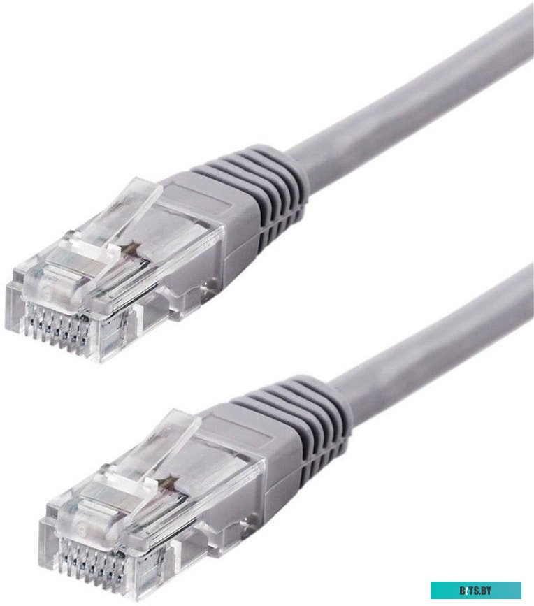 Патч-корд ExeGate UTP-RJ45-RJ45-C6-1M-GY 1 м (серый) <EX282025RUS>