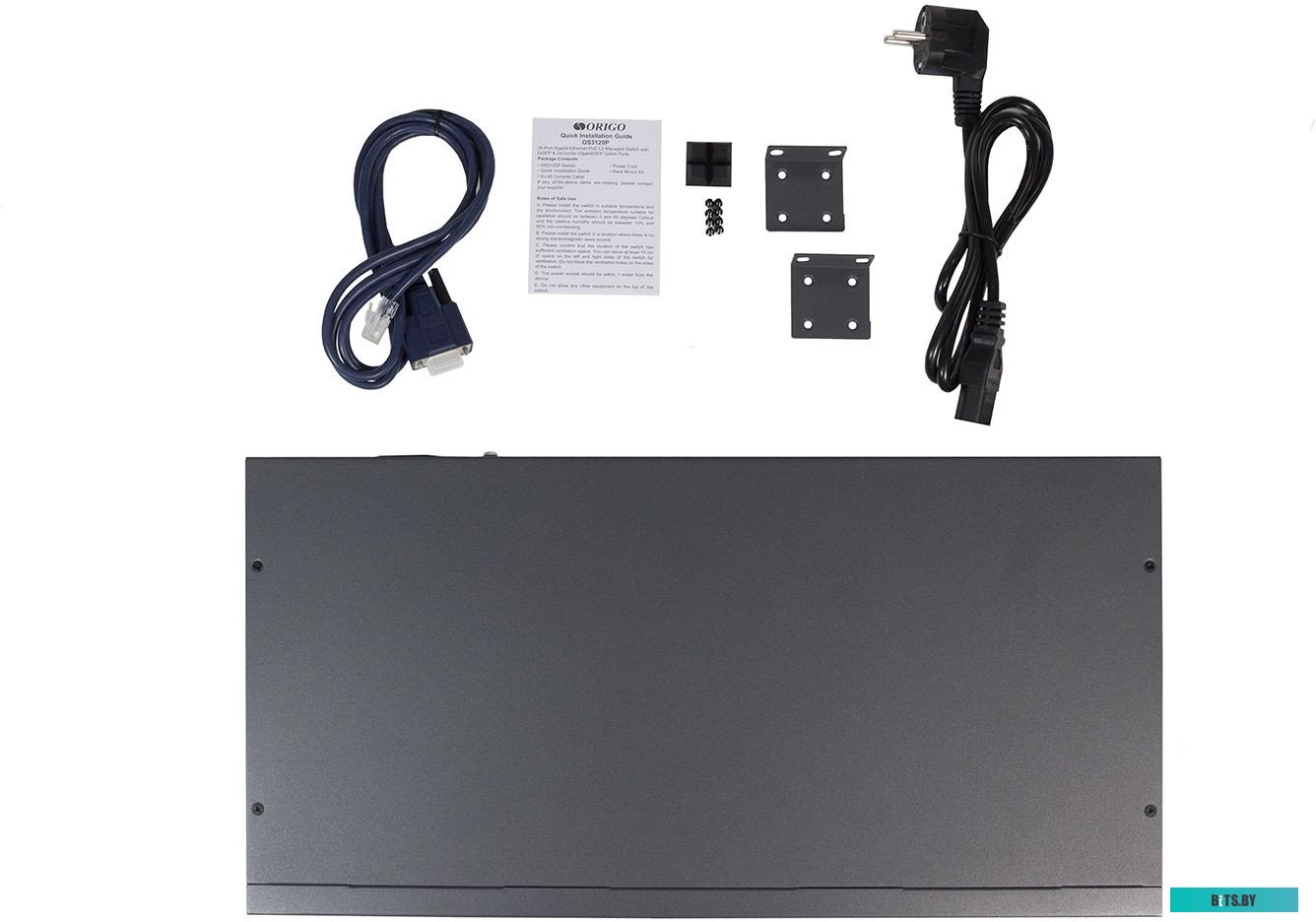 Управляемый коммутатор 3-го уровня Origo OS3120P/250W/A1A