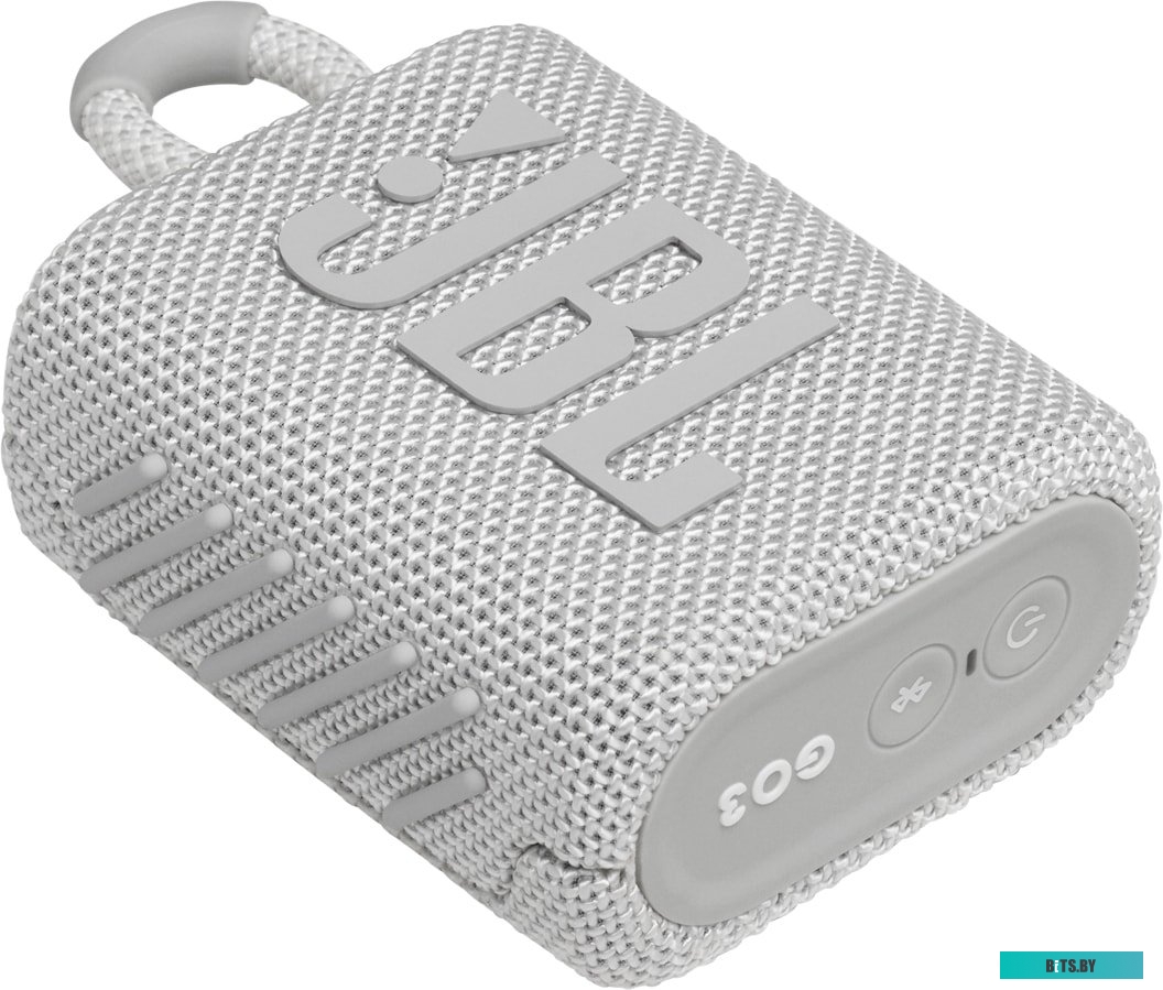 Портативная акустика JBL Go 3 (белый) <JBLGO3WHT>
