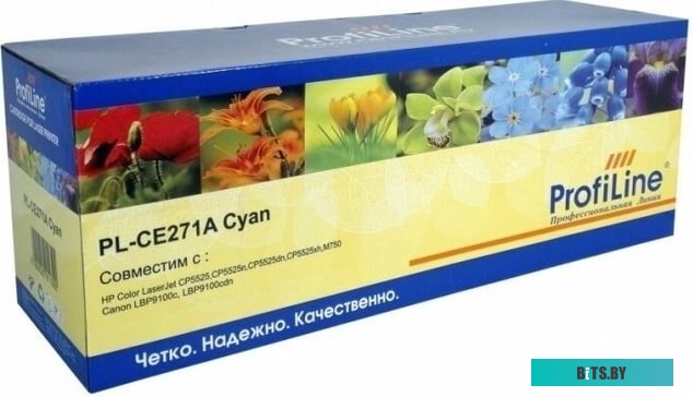 Картридж ProfiLine PL-CE271A-C (аналог HP 650A (CE273A))