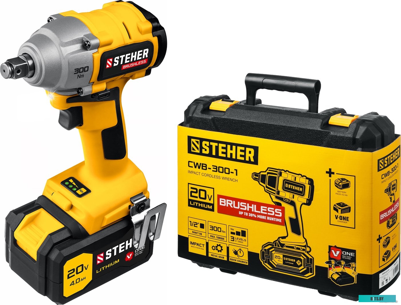 Steher CWB-300-1 (с 1-им АКБ, кейс)