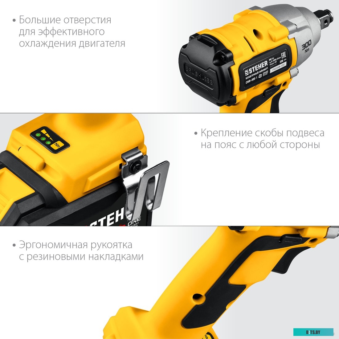 Steher CWB-300-1 (с 1-им АКБ, кейс)