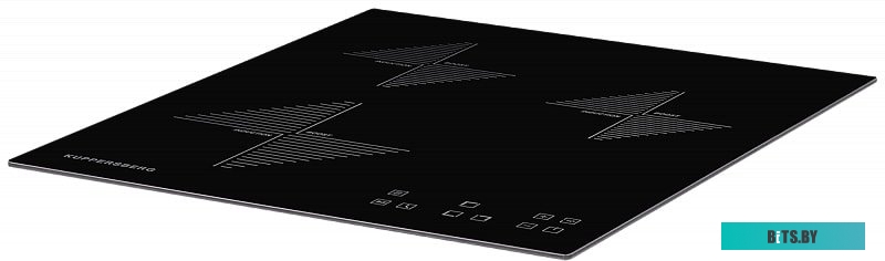 ICO 402 Встраиваемые индукционные панели Kuppersberg/ Индукционная варочная поверхность стеклокерамическая,ширина 45 см, 2 зоны 1,3 кВт(BOOSTER 1,5 кВ