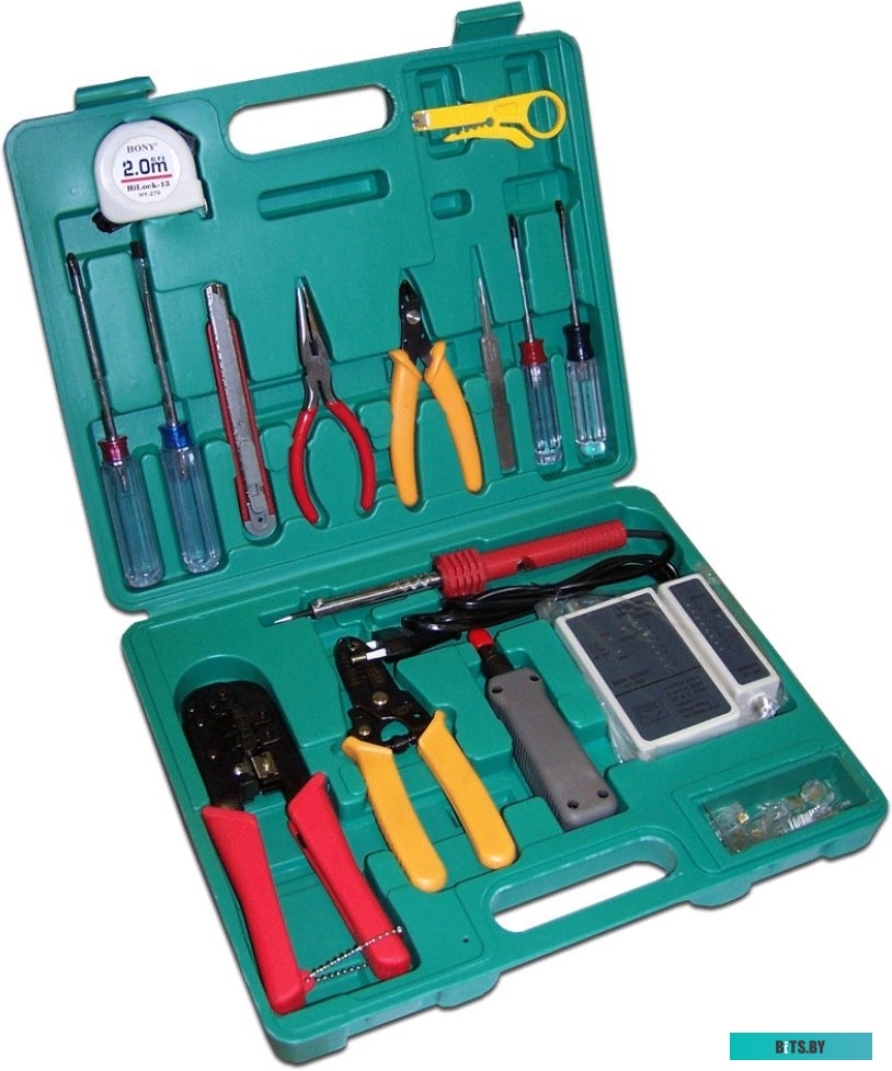Универсальный набор инструментов Lanmaster LAN-NT-TK/INST (23 предмета)