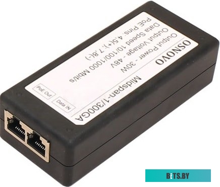 PoE-инжектор Osnovo Midspan-1/300GA