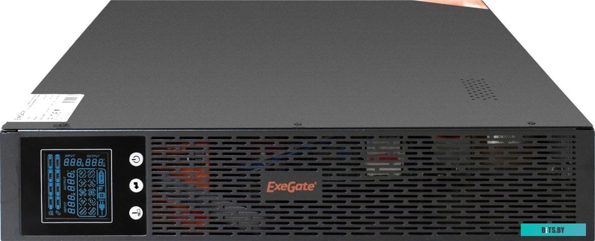 Источник бесперебойного питания (ИБП) ExeGate SinePower UHB-3000.LCD.AVR.C13.RJ.USB.2U <EP285645RUS>