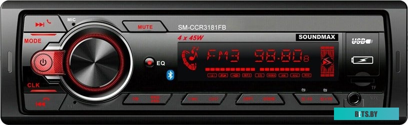USB-магнитола Soundmax SM-CCR3181FB