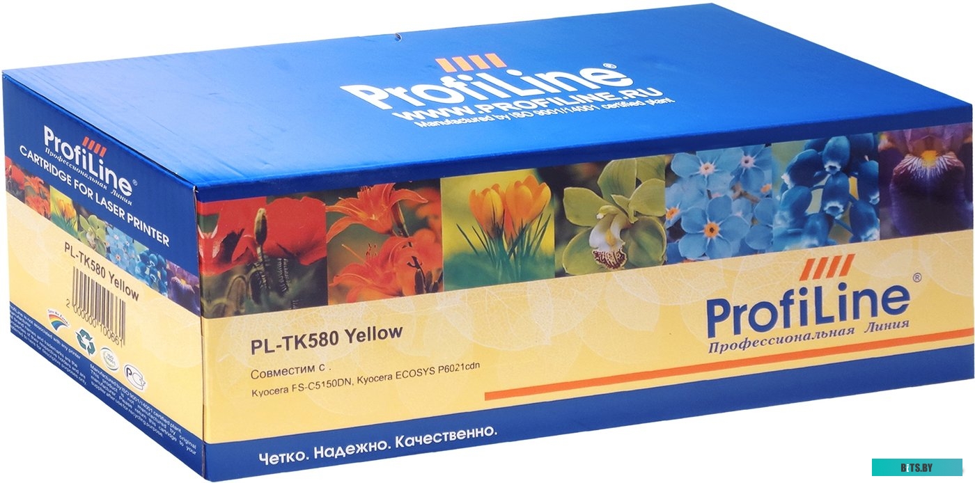 Картридж ProfiLine PL-TK-580Y-Y (аналог Kyocera TK-580Y)