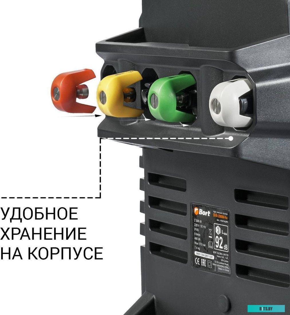 93416411 Мойка высокого давления Bort BHR-2000M-PRO [93416411]