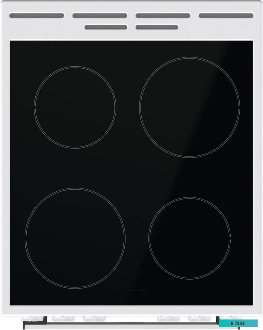 GEC5A12WG-B Электрическая плита Gorenje GEC5A12WG-B,  стеклокерамика,  без крышки,  белый