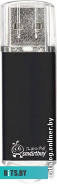 USB накопитель (Флешка) Smart Buy 4GB V-Cut Black (SB4GBVC-K)