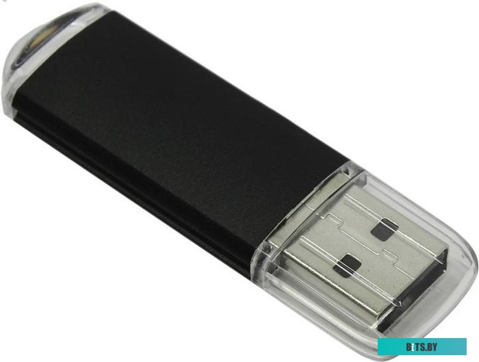 USB накопитель (Флешка) Smart Buy 4GB V-Cut Black (SB4GBVC-K)