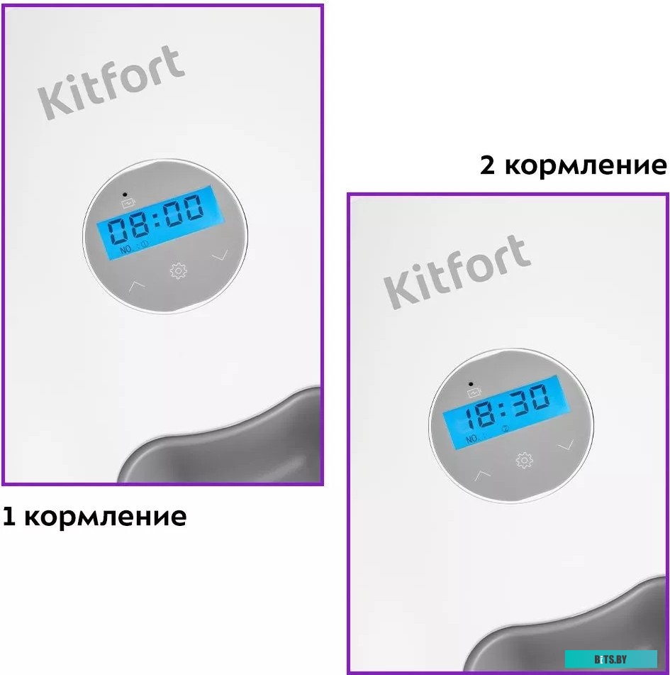 КТ-207 Медленноварка KITFORT КТ-207,  200Вт,   серебристый/черный
