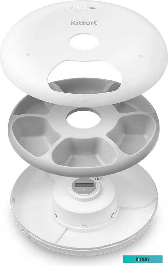 КТ-207 Медленноварка KITFORT КТ-207,  200Вт,   серебристый/черный