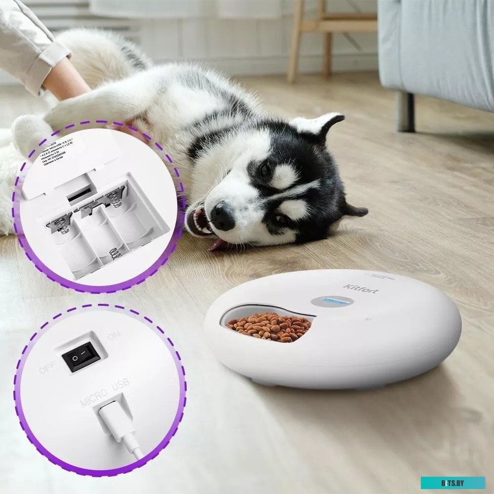 КТ-207 Медленноварка KITFORT КТ-207,  200Вт,   серебристый/черный