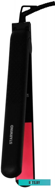 SHE5500 Выпрямитель Starwind SHE5500 25Вт черный/розовый (макс.темп.:200С)