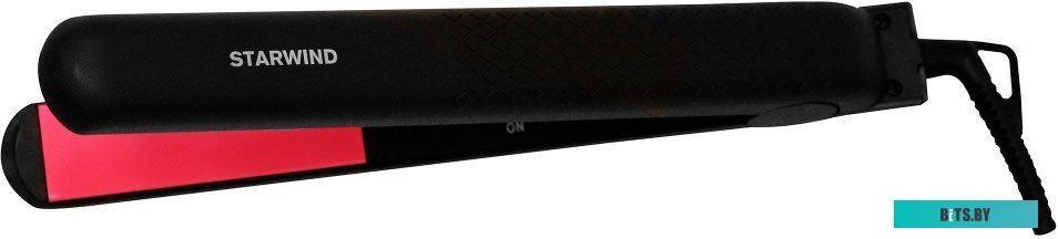 SHE5500 Выпрямитель Starwind SHE5500 25Вт черный/розовый (макс.темп.:200С)