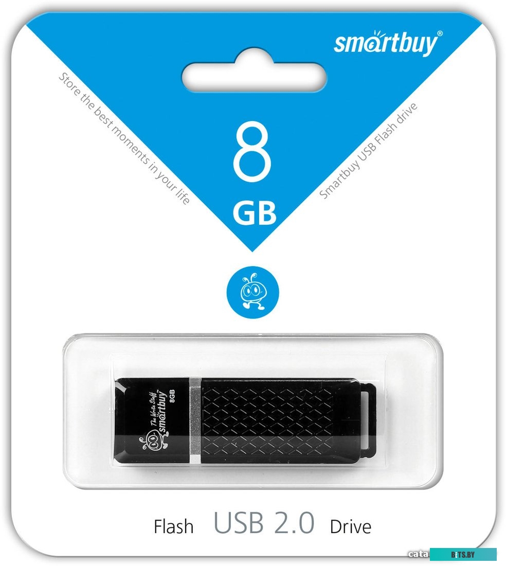 USB накопитель (Флешка) Smart Buy 8GB Quartz (SB8GBQZ-K)