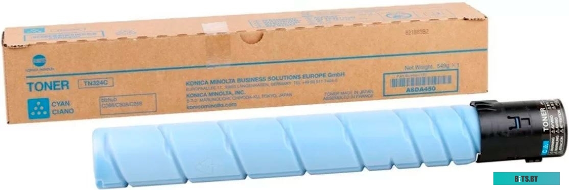 TN-324C Тонер Konica-Minolta bizhub C258/308/368 TN-324C cyan 26K (ELP Imaging®)