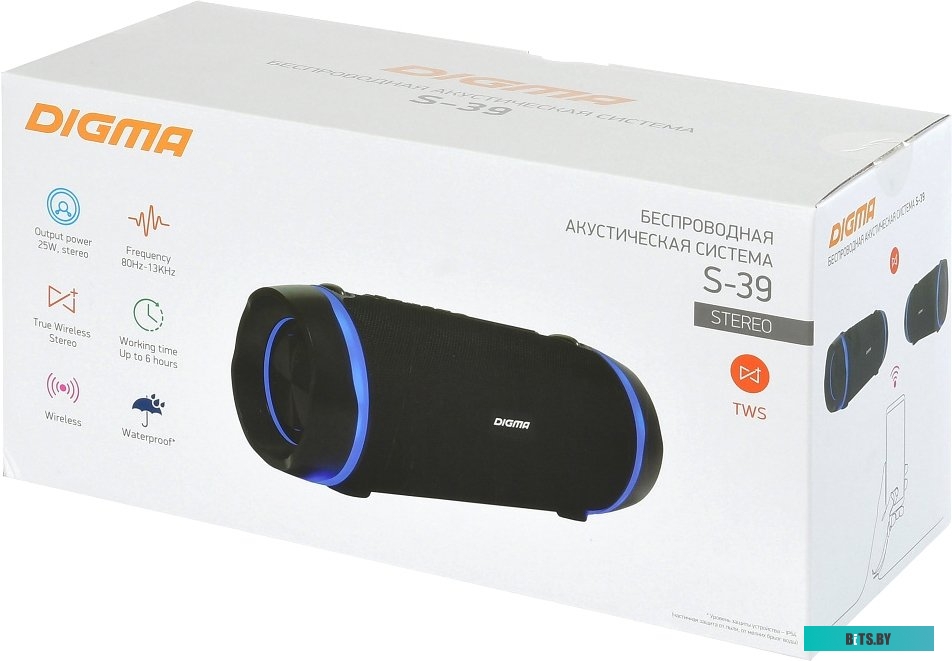 Беспроводная колонка Digma S-39 <1163593>