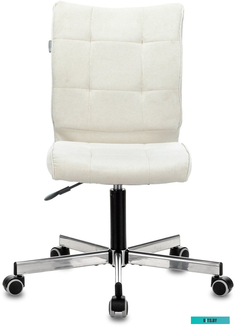 СH-330M/VELV20 Кресло д/персонала Бюрократ СH-330M/VELV20 молочный, ткань, крестовина металл, 1395946