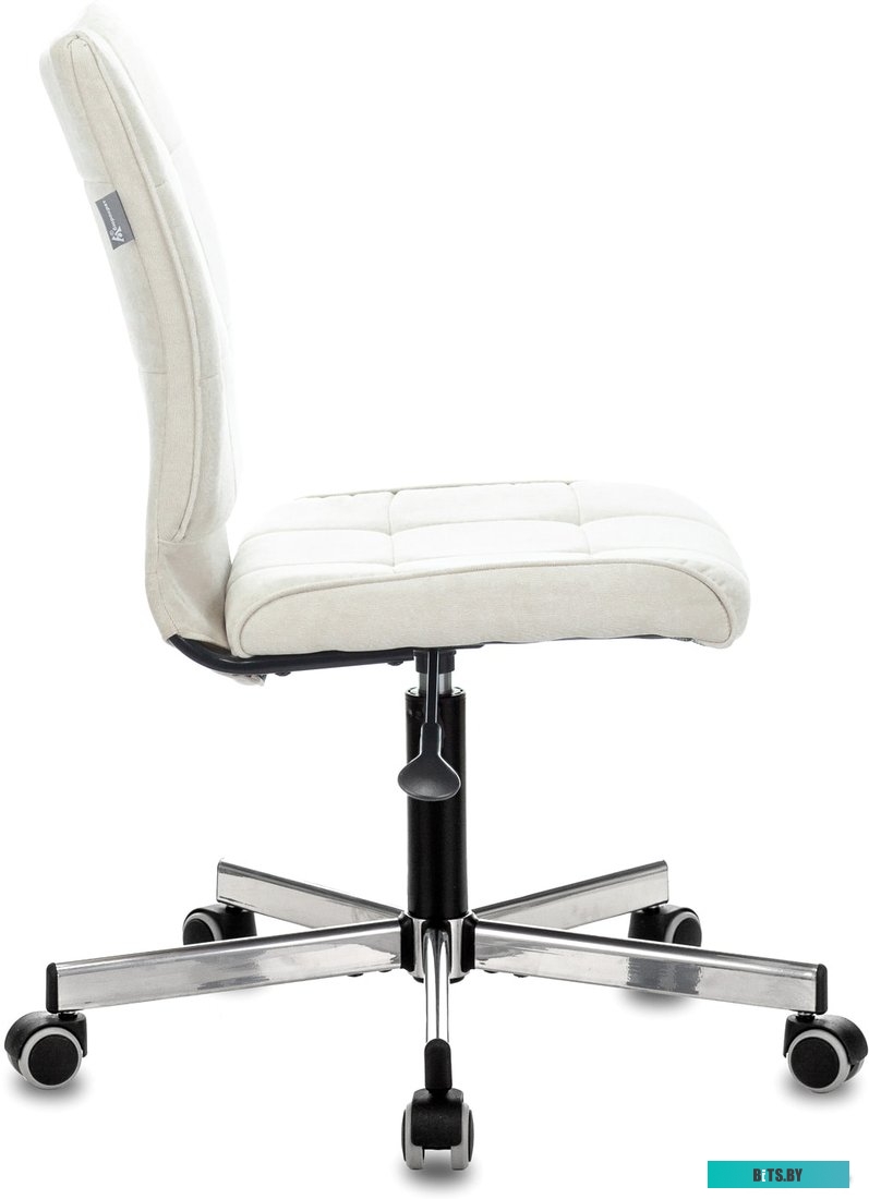 СH-330M/VELV20 Кресло д/персонала Бюрократ СH-330M/VELV20 молочный, ткань, крестовина металл, 1395946