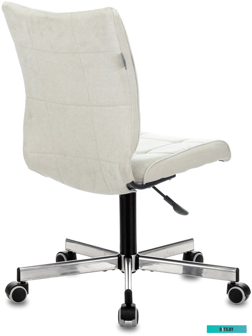 СH-330M/VELV20 Кресло д/персонала Бюрократ СH-330M/VELV20 молочный, ткань, крестовина металл, 1395946