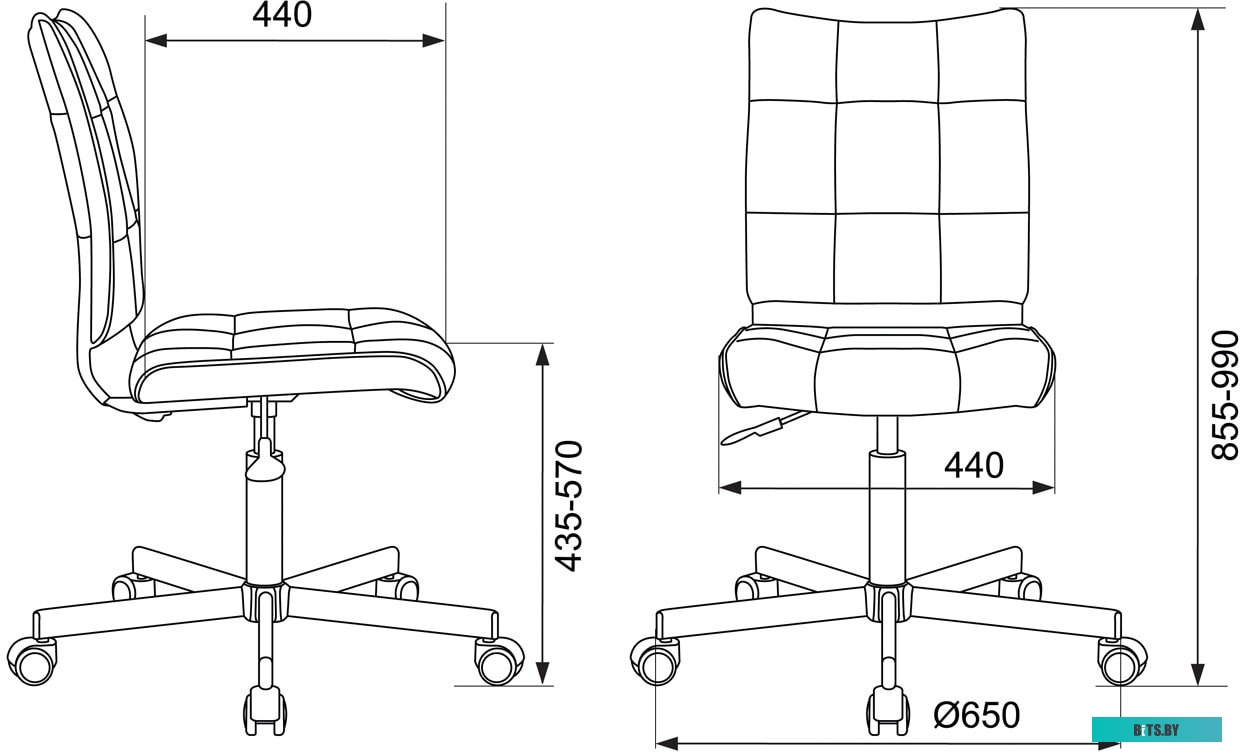 СH-330M/VELV20 Кресло д/персонала Бюрократ СH-330M/VELV20 молочный, ткань, крестовина металл, 1395946