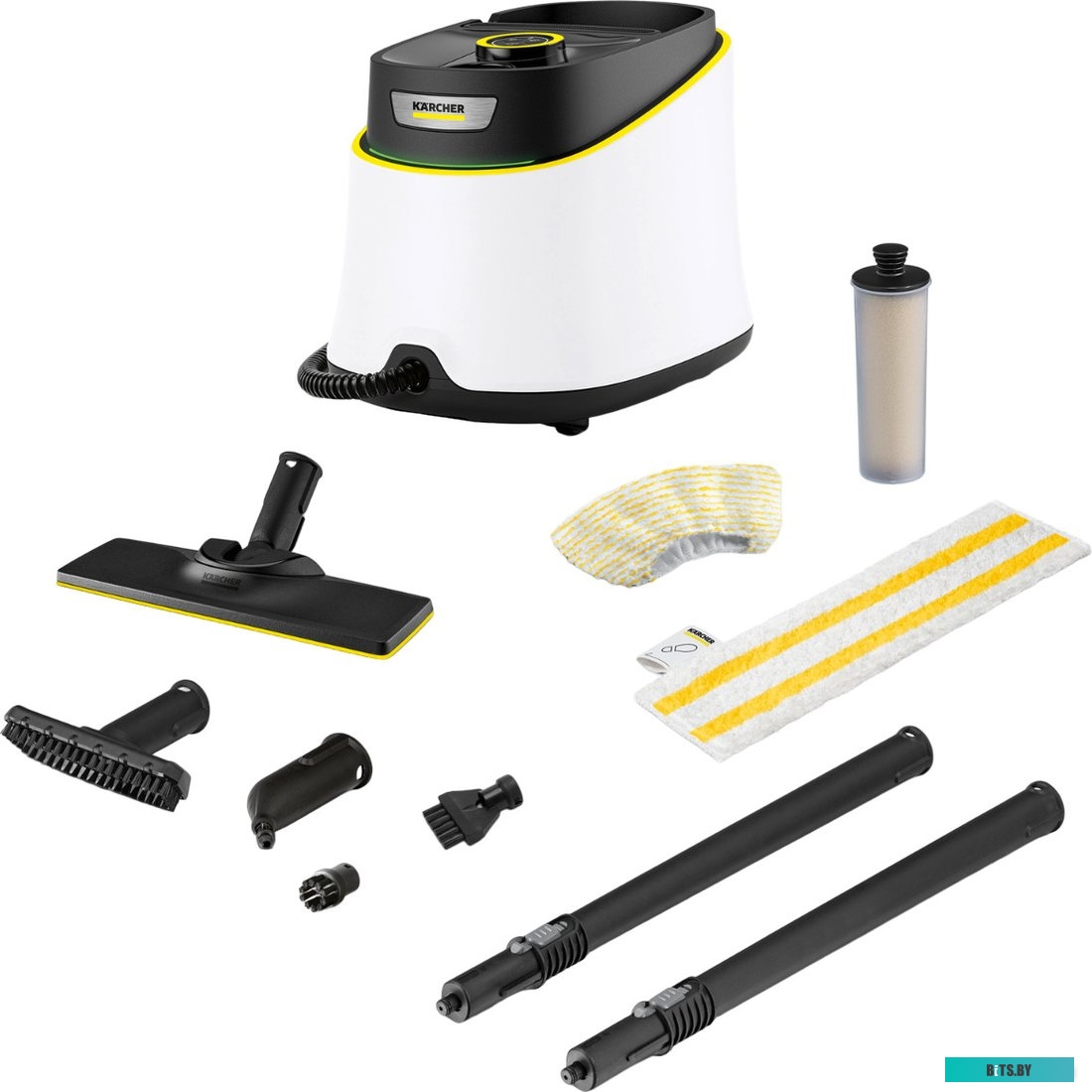 1.513-430.0 Пароочиститель напольный Karcher EasyFix SC 3 Deluxe 1900Вт белый