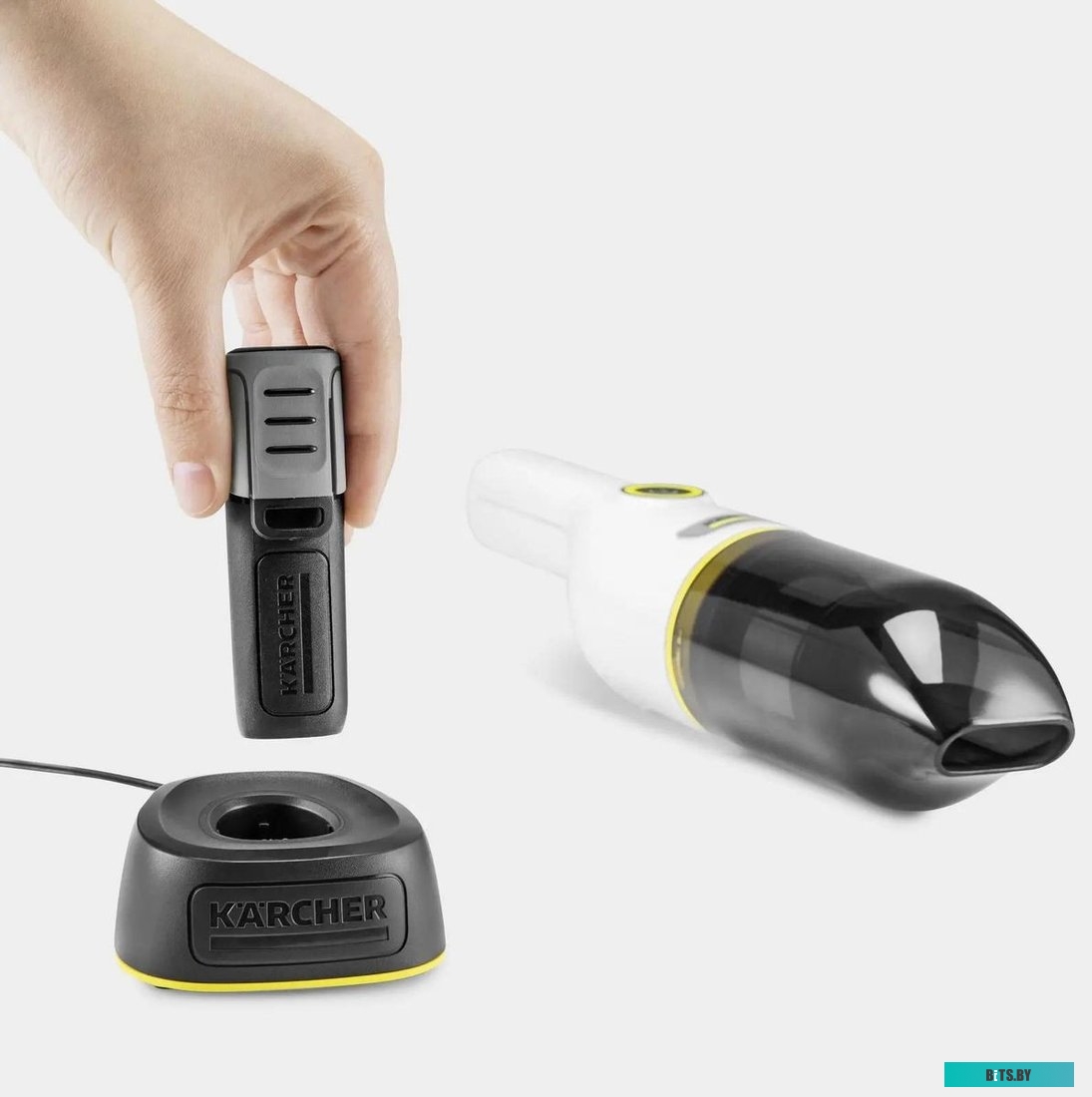 1.198-450.0 Пылесос ручной Karcher CVH 2-4 54Вт белый