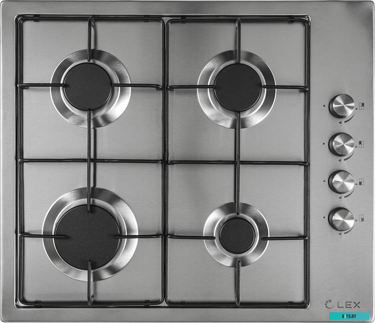 CHAO000174 Газовая варочная панель LEX GVS 644-1 IX,  независимая,  нержавеющая сталь